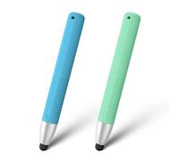 Stylus Pen for Touch Screens, 2 Pack Kid-Friendly Tablet Pen for Universal Touch Screen Compatible with Kindle, Kids Samrt Watch, iPad Pro/Mini/Air, iPhone, Easy Grip Durable & Safe