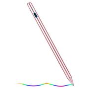 Stylus Pen for Touchscreen - 1.5mm Ultra-Fine Tip Stylus Pen for iPad Pro, Air | Magnetic Cap | 12H Battery | No Bluetooth | Compatible with iPhone, Android, Chromebook, Tablets (Gold)