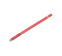 Stylus Pen For Touchscreen, Stylists Pens For Touch Screens Wear Resistant Fiber Nib Mobile Phone Tablet Stylus Pen 4 in 1 Painting Handwriting Capacitive Stylus (Red)