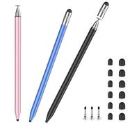 Stylus Pen for Touchscreen, StylusLink 3 in 1 High Sensitivity ipad Stylus Pencil Universal Stylus Pen for iPad iPhone Apple Android Phone Samsung Tablets Laptop Chromebook All Touch Screens Devices