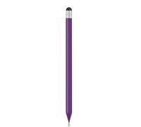 Stylus Pen for Touchscreen Universal Capacitive Stylus Precision Stylus Pen 2 in 1 Universal Stylus Pen Dual Purpose Touch Screen Stylus for Drawing and Writing (Purple)