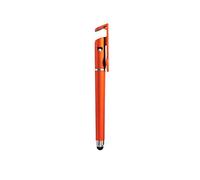 Stylus Pen Holder for Huawei P40 Lite E Smartphone 3 in 1 Universal Ballpoint Pen Tablet Writing (Orange)