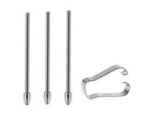 Stylus Pen Nibs Compatible for Samsung Galaxy S24 Ultra S23 Ultra Note10 Note 20Tab S9 Tab S8 Tab S7 S7FE Tab S6 Tab S6 LITE, Stylus Pen Replacement Tips with Removal Tweezer (3 nib)