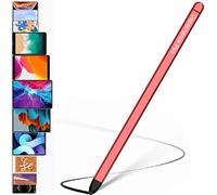 Stylus Pen Replacement for Samsung Galaxy Tab/Z Fold2 Edition, Metal Body Slim Pens, Silicone Tip Touch Screen SPen for Galaxy Tablet Styluses-Red