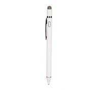 Stylus Pen, T4 Active Capacitive Stylus with Pen Clip, Portable Slim Stylish Capacitive Stylus Pen for IOS, for Android, for Microsoft Systems.(White)