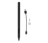 Stylus Pen, Tablet Stylu Compatible for Touch Screens, Magnetic Capacitive Stylus Pen Rechargeable Stylus Pen with Touch Screen Active Stylus Pen for iOS Touchscreens (Black)