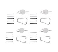 Stylus Pen Tips Replacement, 4 Set Wear Resistant Portable Tablet Pen Nibs ABS Material with Tweezers for Tablet for 10.4in P610 P615