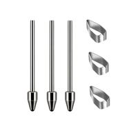 Stylus Pen Tips Replacement for reMarkable2 Paper Tablet Marker Plus,Durable Titanium Alloy Metal Touch Screen Pens Spare Nibs Accessories for Tablet,with 4096 Pressure Sensitivity (3PCS)