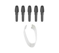 Stylus Pen Tips Replacement for So-ny DPT-RP1 DPT-CP1 DPTA-RTF1 DPTA-RS1 Digital Paper,Black Touch Screen Pens Nibs,with Removal Tweezers Tool (5pcs)