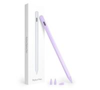 Stylus Pencil for iPad 2018-2025, Active Pencil with Fast Charging & Palm Rejection, Tilt Sensitive Pen for iPad Pro 11/12.9/13 M4, iPad Air 3/4/5, iPad 11/10/9/8/7/6th, iPad Mini 6/7 Purple