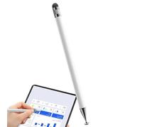 Stŷlus Pens - 2 Pack Capacitive 2 In 1 Universal Tablet Pen | High Precision With 4 Rubber Tips, Compatible With Pro Mini Air Galaxy Smartphones Multiple Uses