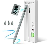 Stylus Pens for Ipad Pen 2018-2025- Pencil for Ipad 3X Faster Charge with Palm Rejection/Tilt Sensitivity for 11/10/9/8/7/6th Generation, Air 11/13''(M3), Pro11/12.9/13'', Air3-5, Mini 6/5 (Grey)