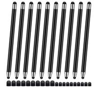 Stylus Pens for Touch Screens,10Pack Universal Capacitive Touch Screen Pens for iPad/iPhone/Smartphones and Tablets,Compatible with All Capacitive Touch Screen (10Pack black)
