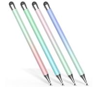 Stylus Pens for Touch Screens, 2 in 1 Sensitivity & Precision Stylus Pen for iPad, Stylus Pencil Compatible with iPhone, Apple iPad, Android, Tablets and All Universal Touch Screen (4 Pack) …