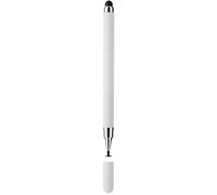 Stylus Pens for Touch Screens,2 in 1 Universal High Sensitivity Tablets Pens for iPads,Apples,Samsung Galaxys,Smartphones, Androids, Microsofts and Other Touch Screens White