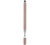 Stylus Pens for Touch Screens,2 in 1 Universal High Sensitivity Tablets Pens for iPads,Apples,Samsung Galaxys,Smartphones, Androids, Microsofts and Other Touch Screens Rose Gold