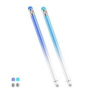 Stylus Pens for Touch Screens 2 Pack iPad Stylus Pens with 4 Extra Tips 2 in 1 Sensitivity & Precision iPhone Pencil,Capacitive Stylus Pen for Nintendo Switch/iPad Pro/Mini/Air/iPhone/Samsung Galaxy