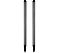 Stylus Pens for Touch Screens, 2pcs Stylus Pen Universal Touch Screen Pens Capacitive Stylus Compatible for iPad, iPhone, Samsung Galaxy, Touch Screen Smartphones, and Tablets Black Accessories