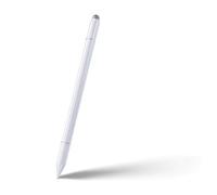 Stylus Pens for Touch Screens, 3 in 1 High Precision Universal Stylus Pen for iPad Compatible with Apple, iPhone, iPad, Android, Microsoft Tablets, Phones (White)