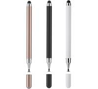 Stylus Pens for Touch Screens,3 Pack 2 in 1 Universal High Sensitivity Tablets Pens for iPad,Apple,Samsung Galaxy,Smartphones, Android, Microsoft and Other Touch Screens (3pcs)