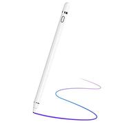 Stylus Pens for Touch Screens, Active Digital Pencil Compatible with iPad/iPad Pro/Air/Mini/iPhone/Other Tablet Drawing&Writing (White)