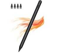 Stylus Pens for Touch Screens Magnetic iPad Pencil Rechargeable Digital Tablet Pen, Kenkor Active Stylus Pen for Apple iPad Pro/Air/Mini/iPhone/Android/Samsung/Smartphones and Tablets Devices (Black)