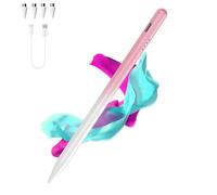Stylus Pens for Touch Screens,Type-C Tablet Pen with 4 Pom Tips Stylus Pen for Android Compatible with Samsung/Huawei/Lenovo/Mi/Vivo and Other Android Smartphone and Tablet Devices-Gradient Pink
