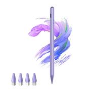 Stylus Pens for Touch Screens with 4 POM Tips, Kenkor Active Digital Stylus Pencil for Android/iPhone, Magnetic Tablet Pen Compatible with iPhone/Samsung/Huawei/Vivo/Mi/OPPO Writing & Drawing - Purple