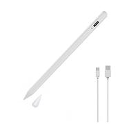 Stylus Pens Tablet Magnetic Compatible with Touch Screen with Palm Rejection USB White With English Instruction Manual