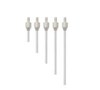 Stylus Rod for Dial Indicator Digital Test Measurement Tool, High-Speed Steel Lever for Depth Gauging and Groove Detection, 5-Piece Set (P1-P20) Compatible with Interchangeable Measuring Instruments