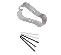 Stylus S Pen Refill Tool Set Fine Workmanship for Note 8/9 Tab S3/4 (Black)