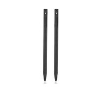 Stylus, Transparent Conductive Contact Disc Tip Design 2PCS Precision Disc Stylus Touch Capacitive Screen Pens for All Mobile Phones & Tablets Black