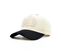 Stymora Dad Caps for Men, Vintage Two Tone Hat, Adjustable Daddy Baseball Caps, Fathers Day Birthday Gifts from Daughter Son Wife, Adjustable Baseball Cap Beige