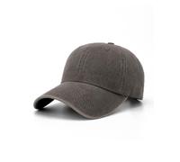 Stymora Men's XL Baseball Cap for Big Heads, Washed Cotton, 60-65 cm, Brown