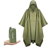 Stynice Lightweight Rain Poncho Waterproof Adult, Reusable Rain Coats for Women & Men with Hoods and Pocket, Rain Poncho Adult Waterproof Poncho for Outdoor Hiking Camping Traveling