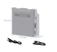 STYOZDH For Two for Three-Ways Battery Butler Charging for Hub For DJI NEO Drone Fast Box Power Bank Case Kit(Two-ways)