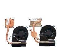 STYOZDH Notebook CPU fan heatsink radiator copper tube module for HP for Pavilion 6043B0116701 688281-001 DC:9513C5 SPS:688281-001 4Pin Replacement parts(In heatsink AND fan)
