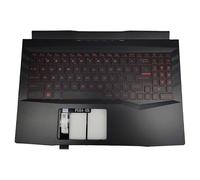 STYOZDH Palmrest Red Backlit Keyboard For MSI GL66 MS-1581-1582 1583 11UGK 15.6"
