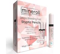 Styptic Pencils Shave Accessories (12 Pencils) Stops Bleeding Fast for Shaving Nicks, Razor Cuts for Men & Women - Sanitary and Great for Barbers or Personal (1)