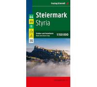 Styria Road and Leisure Map 1:150,000: Top 10 Tips: Straßen- und Freizeitkarte, mit Infoguide, Top Tips, Innenstadtpläne, Radrouten