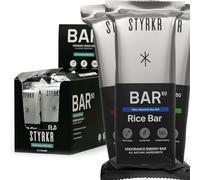 Styrkr BAR50 Energy Bars - Pack of 12 Rice Bars for Cycling & Running - Mixed Flavours Pack - Approved by Endurance Athletes - 50g of Carbs via Advanced Dual-Carb Formulation - 12x Pack