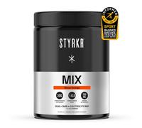 Styrkr MIX+ Dual Carb & Electrolyte Mix - 15 Servings - Blood Orange / 555g