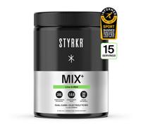 Styrkr MIX+ Dual Carb & Electrolyte Mix - 15 Servings - Lime / Mint / 537g
