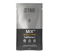 Styrkr Mix90 Dual-carb Energy Drink Monodose Box Caffeine 95g 12 Units One Size Black / Silver