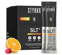 Styrkr SLT+ High Sodium Electrolyte Powder Sachets (30 Servings 1000mg+ Sodium) - Zero Sugar Hydration Drink Mix for Running, Cycling & Endurance - Electrolytes with Magnesium & Potassium (Mixed)