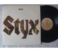 STYX "STYX II" LP 1973 RARE ORIGINAL WOODEN NICKEL LABEL