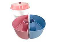STYYL Silicone 2-part Baking Mould, Maxi Insert for Omnia Sweden, 1.25L, Blue / Pink