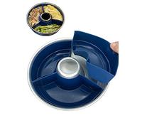 STYYL Silicone Mould 3-Piece Suitable for Omnia Oven | Silicone Insert | Baking Mould | Casserole Dish | Cake Mould | Silicone Baking Mould | for Omnia Sweden, Blue