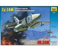 Zvezda 1:72 Sukhoi SU-24M Fencer-D Model Kit, Plastic Kit, Assembly Kit, Detailed Replica