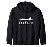 Su-27 Flanker Zip Hoodie